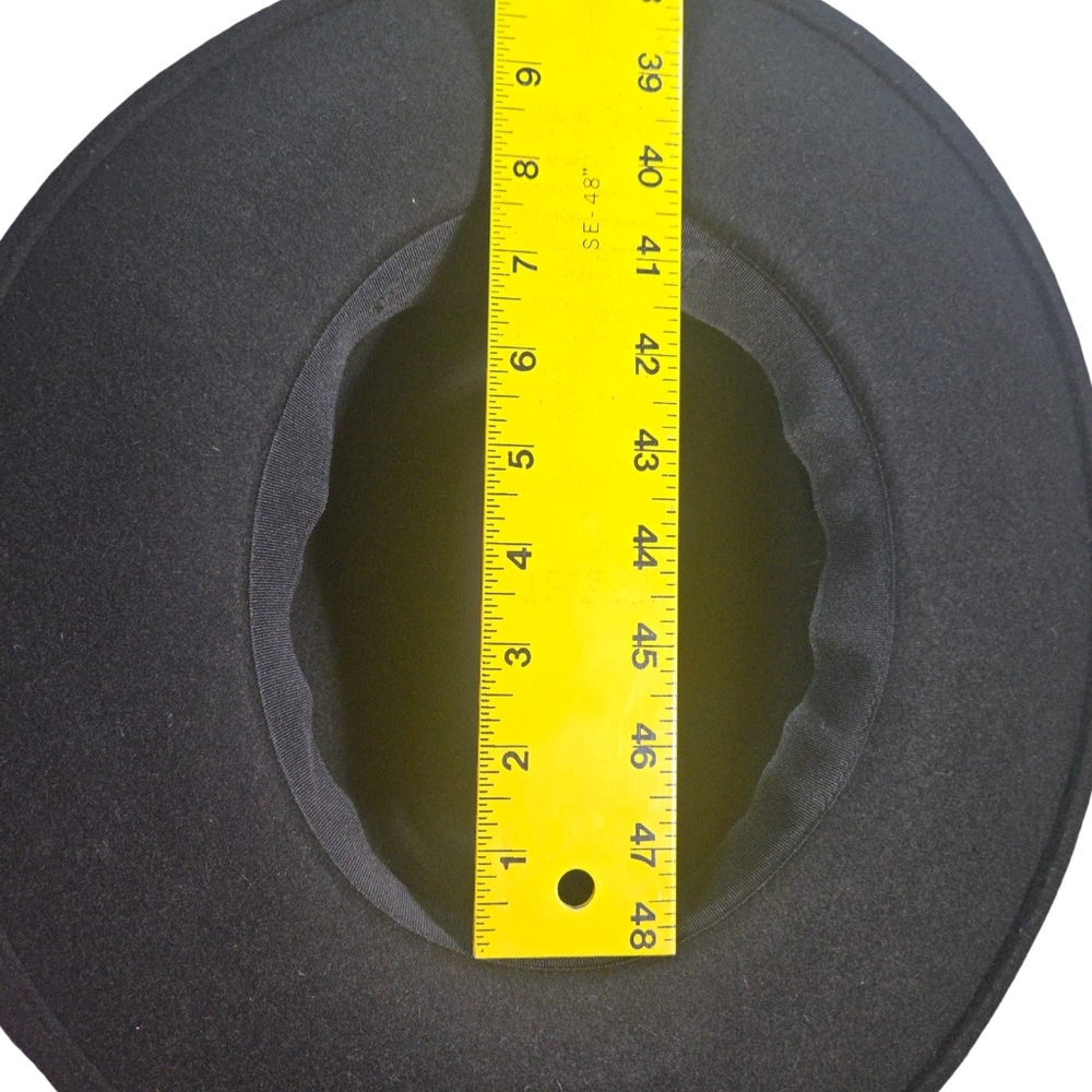 Universal Thread Black Wool Hat Os - image 4